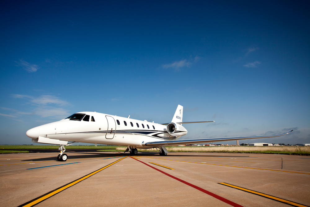 The new nine-passenger Citation Sovereign has a range of 5,556 km (3,000 nm) and can fly non-stop from Rio de Janeiro to Panama City.