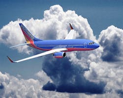 Winglets are featured in ads as one more way the carrier is working hard to keep fares low. Winglets are featured in ads as one more way the carrier is working hard to keep fares low.