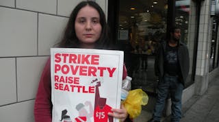 SeaTac is the latest battleground in a national debate over the plight of low-wage workers and government&apos;s role in boosting labor standards. With possible reverberations nationwide, the campaign has attracted hundreds of thousands of dollars from powerful business groups and unions.
