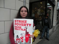 SeaTac is the latest battleground in a national debate over the plight of low-wage workers and government's role in boosting labor standards. With possible reverberations nationwide, the campaign has attracted hundreds of thousands of dollars from powerful business groups and unions. SeaTac is the latest battleground in a national debate over the plight of low-wage workers and government's role in boosting labor standards. With possible reverberations nationwide, the campaign has attracted hundreds of thousands of dollars from powerful business groups and unions.