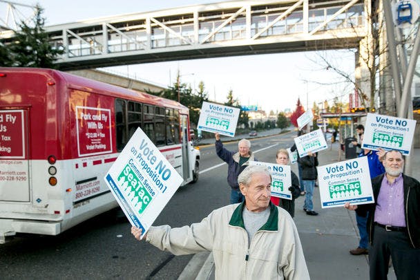 Common Sense SeaTac, a business-backed political committee opposed to SeaTac Proposition 1&apos;s $15 minimum wage, said it will ask for a recount by hand to ensure &apos;the most accurate possible&apos; results.
