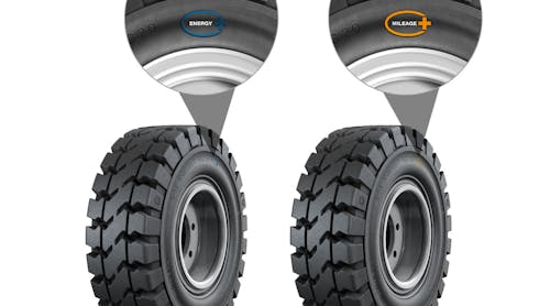The Continental SC20 Energy+ features a low rolling resistance. The tire is especially suitable for battery-powered vehicles used in indoor application.