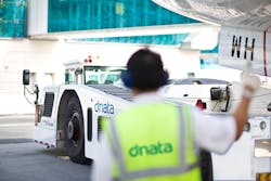 Dnata started providing airport handling for Emirates Airline&apos;s daily service from Dubai to Clark International on Oct. 1, 2013.