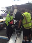 &apos;It was really important to us that our many special assistance passengers had their wheelchairs available right to the door of the aircraft, and then again when they arrive,&apos; Jenkins said. The problem was some of these devices can weigh in at more than 350 pounds.&apos;