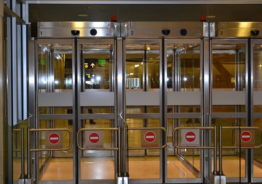 Automated exit lanes