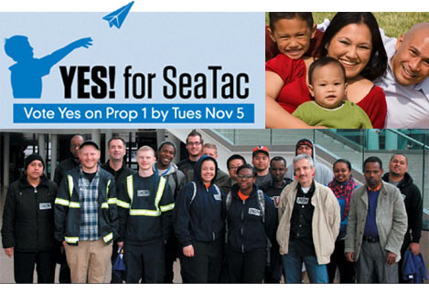 King County officials are expected to certify the election today after counting some straggling votes that likely won't change the outcome. The measure involving workers in and around Seattle-Tacoma International Airport has steadily expanded its lead in recent days and held a 77-vote advantage.