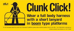 Ipaf Clunk Click Sticker
