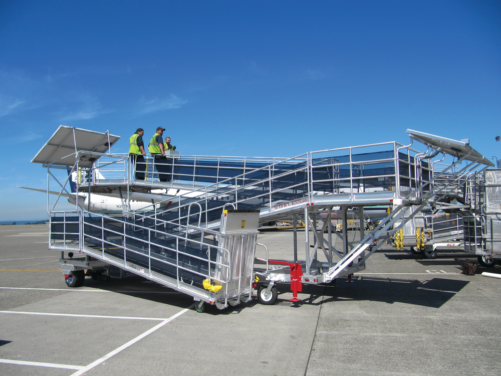 Solar-Powered Passenger Ramp | Aviation Pros