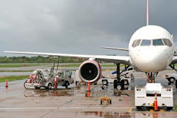 Significant green diesel production capacity already exists in the U.S., Europe and Singapore that could supply as much as 1 percent - about 600 million gallons - of global commercial jet fuel demand. The wholesale cost – about $3 a gallon with U.S. government incentives – is competitive with petroleum jet fuel. Significant green diesel production capacity already exists in the U.S., Europe and Singapore that could supply as much as 1 percent - about 600 million gallons - of global commercial jet fuel demand. The wholesale cost – about $3 a gallon with U.S. government incentives – is competitive with petroleum jet fuel.