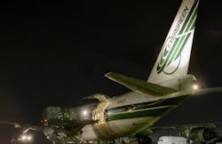 The bankruptcy filing lists seven entities as submitting the Chapter 7 petition: Evergreen Aviation Ground Logistics Enterprise; Evergreen Defense and Security Services; Evergreen International Airlines; Evergreen International Aviation; Evergreen Systems Logistics; Evergreen Trade; and Supertanker Services. The bankruptcy filing lists seven entities as submitting the Chapter 7 petition: Evergreen Aviation Ground Logistics Enterprise; Evergreen Defense and Security Services; Evergreen International Airlines; Evergreen International Aviation; Evergreen Systems Logistics; Evergreen Trade; and Supertanker Services.