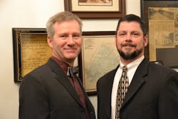 Independence Aircraft Services owners Joel Knowles (left) and Tim Kleckner (right).