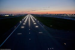 New look at CMH provides a bright, clear approach to the new South runway. New look at CMH provides a bright, clear approach to the new South runway.