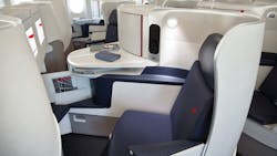 Airfrance Biz Class Seat