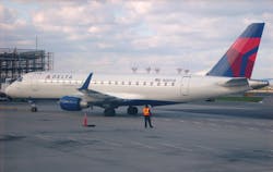 The work does not affect Delta's larger jets, just the 50- to 76-seat regional aircraft. Prospect, which says it pays slightly higher wages than DAL Global Services, already has the contract for cleaning work inside the large jets. The work does not affect Delta's larger jets, just the 50- to 76-seat regional aircraft. Prospect, which says it pays slightly higher wages than DAL Global Services, already has the contract for cleaning work inside the large jets.