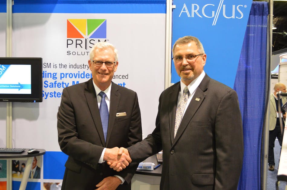 Joe Moeggenberg, President of ARGUS International, Inc. and Paul Ratte, Director of Aviation Safety Programs at USAIG.
