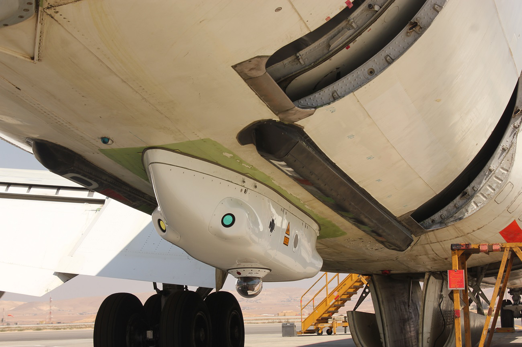 After detecting an incoming missile with an infrared sensor, the system fires a laser that disrupts the missile&rsquo;s navigation system, taking it off course and detonating it safely away from the aircraft.