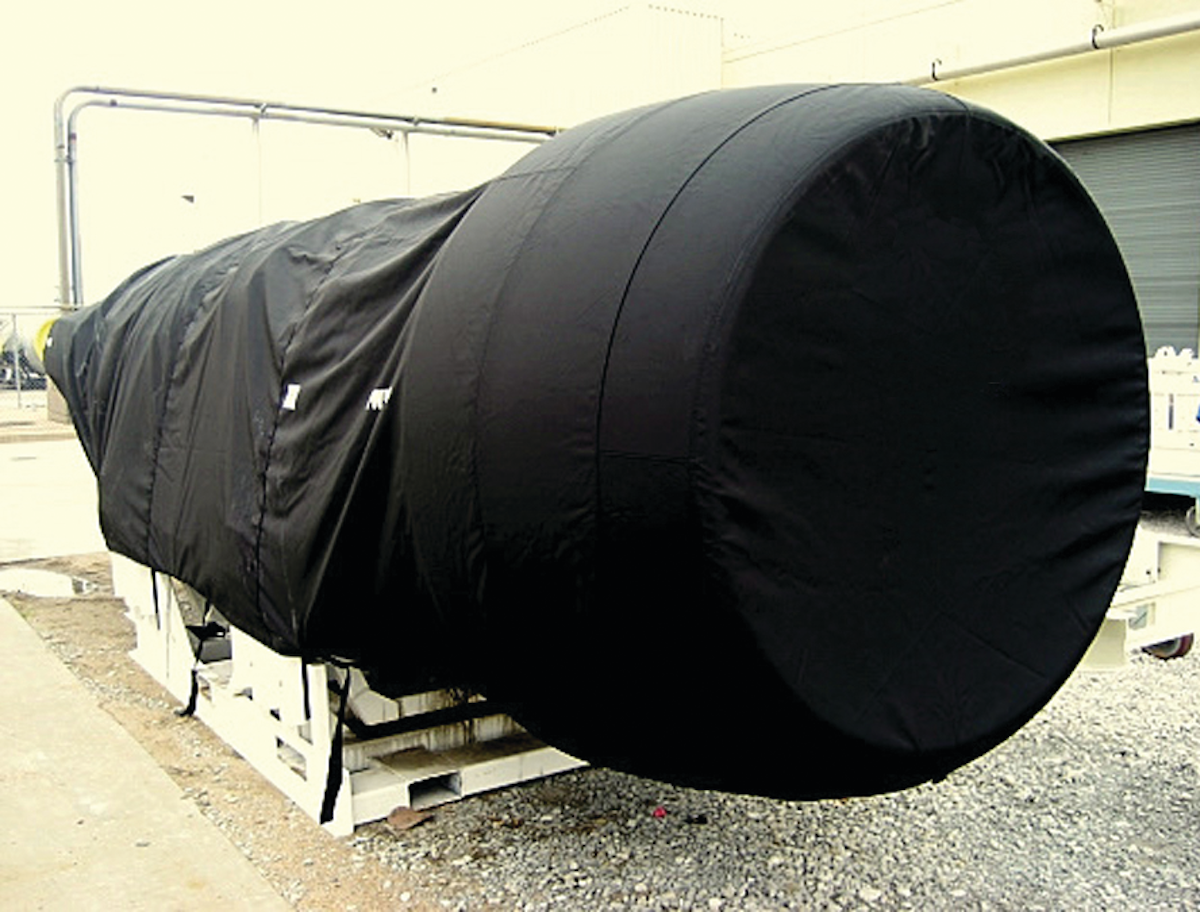 Aircraft Engine Covers From Protective Packaging Corporation