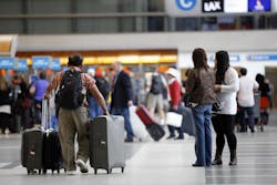 A joint task force of LAX and Los Angeles Police Department detectives swarmed the airport and the homes of some suspects late Wednesday night, detaining 14 people as they collected evidence. A joint task force of LAX and Los Angeles Police Department detectives swarmed the airport and the homes of some suspects late Wednesday night, detaining 14 people as they collected evidence.