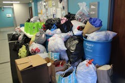 Duncan Aviation&apos;s Green Team organized a clothing drive for the People&apos;s City Mission Homeless Prevention Center of Lincoln, Nebraska, on March 20-21, 2014. The drive resulted in two truckloads of donated clothing.