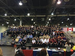 The 2014 AMC had 28 teams from five countries registered to compete in 16 different events. The 2014 AMC had 28 teams from five countries registered to compete in 16 different events.