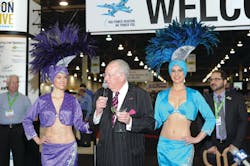 A toast from former Las Vegas Mayor Oscar Goodman opened the two-day event. A toast from former Las Vegas Mayor Oscar Goodman opened the two-day event.
