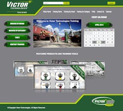 Victor Technologies open, web-based learning system provides extensive cutting and welding training resources. The site can be accessed without a log in, and it is easily searchable by brand, process or keyword.