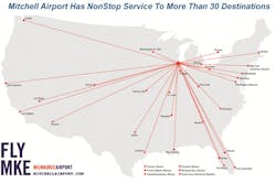 Mke Non Stop Cities Flyer Map
