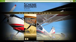 Scheme Designers New Website Homepage Capture