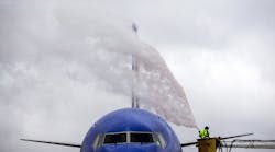Memphis International Airport took a first step Thursday toward an estimated $100 million de-icing facility to curb water pollution.