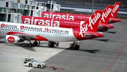 In particular, AirAsia frowns upon being forced to use the jet bridges, a standard feature for transferring passengers from the terminal to the aircraft's cabin and vice versa, as this incurs an 85-ringgit (867-baht) charge per use. In particular, AirAsia frowns upon being forced to use the jet bridges, a standard feature for transferring passengers from the terminal to the aircraft's cabin and vice versa, as this incurs an 85-ringgit (867-baht) charge per use.