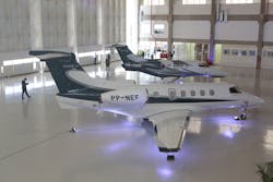 Embraer Executive Jets Service Center in Sorocaba, Brazil. Embraer Executive Jets Service Center in Sorocaba, Brazil.