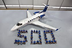 500th Phenom family jet 500th Phenom family jet