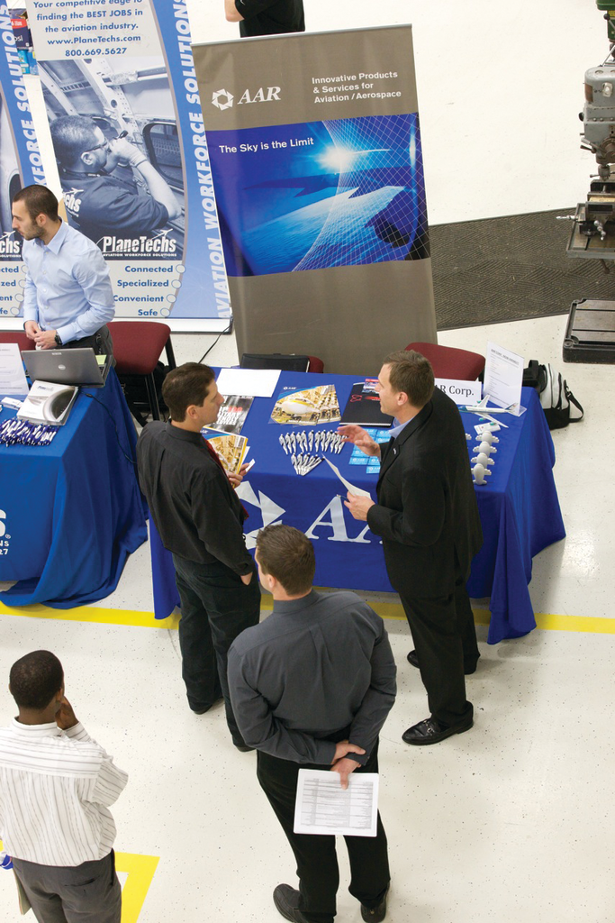 Job fairs are excellent places to get in front of potential employers, and to learn what skills and attributes hiring companies look for.