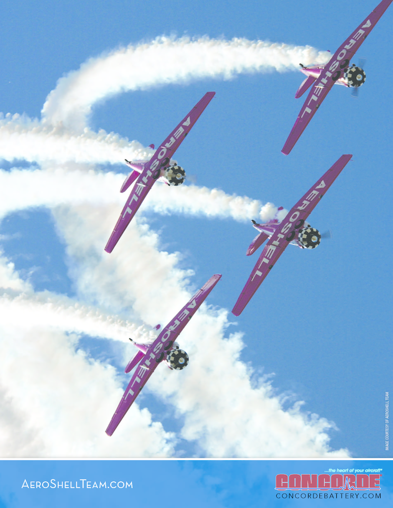 Aeroshell Team Concorde Batter 11598705