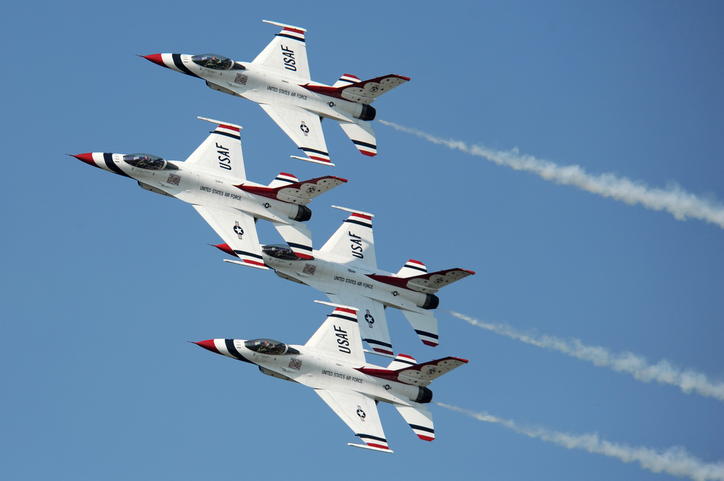 where do the thunderbirds practice