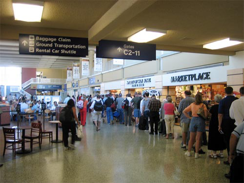 Security Line San Jose Airport 11616721