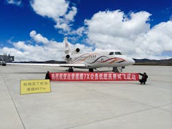 Falcon 7 X To Be Approved For Operation At Worlds Highest Airport