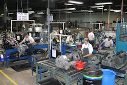 JASPER remanufactures transmissions in work areas called PODs, in which a transmission goes from a core, to a finished product. Each POD has specific transmission families it remanufactures. This allows each POD to become &ldquo;specialized&rdquo; and enables JASPER to produce a quality product more efficiently.