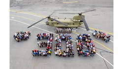 U.S. Army and H-47 teams marked the delivery of the 300th CH-47F Chinook to the U.S. Army on Oct. 15, 2014, at the Ridley Park, PA, facility. U.S. Army and H-47 teams marked the delivery of the 300th CH-47F Chinook to the U.S. Army on Oct. 15, 2014, at the Ridley Park, PA, facility.