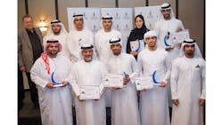 Ibrahim Ahli, Senior Vice President and other senior officials of DANS with first batch of development program graduates. Ibrahim Ahli, Senior Vice President and other senior officials of DANS with first batch of development program graduates.