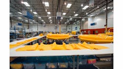 The 70,000 sq. ft. facility features a 5,000 sq. ft. repair station, a float and liferaft assembly area, as well as a larger testing area for on-going research and development projects.