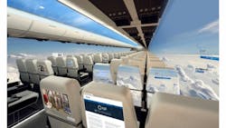 These futuristic plans would involve screen panels reflecting whatever view of the outside the passenger wanted, changing in accordance with the direction of their eyes. These futuristic plans would involve screen panels reflecting whatever view of the outside the passenger wanted, changing in accordance with the direction of their eyes.