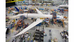 Boeing (NYSE: BA) has started final assembly of the 787-9 Dreamliner at its South Carolina facility. United Airlines will take delivery of the first South Carolina-built 787-9.
