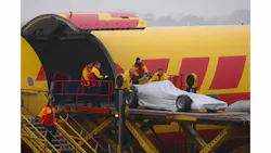 DHL helps Formula One ship its cars and many, many other parts around the world.