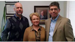 Carpenter Avionics Senior Leadership (left to right): John DenDekker, General Manager; Fran Carpenter, former CEO and President; and Mark Lee, new President and Owner. Carpenter Avionics Senior Leadership (left to right): John DenDekker, General Manager; Fran Carpenter, former CEO and President; and Mark Lee, new President and Owner.