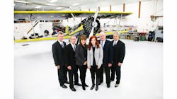 David Connell, Michael Connell, Kathleen Connell-Kennedy, Allyssa Connell, James Connell and Patrick Connell of Connell Aviation Group David Connell, Michael Connell, Kathleen Connell-Kennedy, Allyssa Connell, James Connell and Patrick Connell of Connell Aviation Group