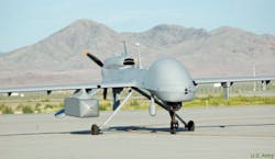 The new airport will host Gray Eagle (above) and Shadow UAS. The new airport will host Gray Eagle (above) and Shadow UAS.