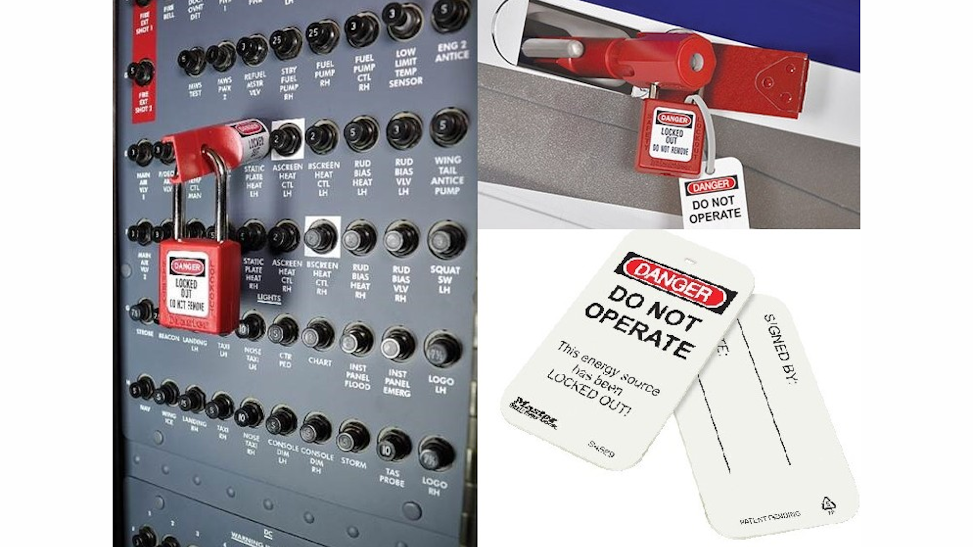 Peerless Online Store Now Features Master Lock Aircraft Lockout/Tagout
