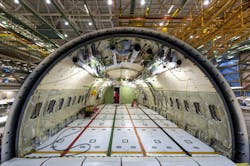 A Boeing 787 Dreamliner under construction in Everett, Wash. The wide-bodied jet’s fuel efficiency is a central selling point. A Boeing 787 Dreamliner under construction in Everett, Wash. The wide-bodied jet’s fuel efficiency is a central selling point.