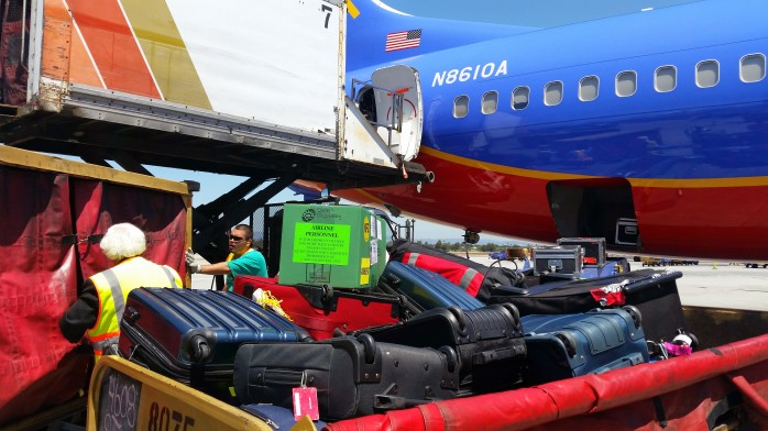 In LA, the airline pushes through more than 30 million pounds of cargo every year. That&rsquo;s over 80,000 pounds a day, about the same weight as one empty 737-700.